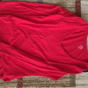 Red Long sleeve blouse